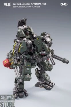 JoyToy Source 1/25 H05 Steel Bone Attack Mecha Military Green Color W/ Pilot -Prime Collectibles Store 3b4b223ded