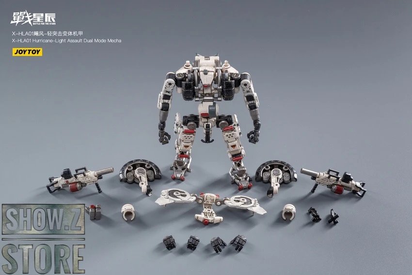 JoyToy Source 1/18 X-HLA01 Hurricane Light Assault Dual Mode Mecha White 16 JoyToy Source 1/18 X-HLA01 Hurricane Light Assault Dual Mode Mecha White - Image 14