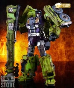 Jinbao Oversized Devastator Battle Damaged Version Full Set Of 6 Gravity Builder -Prime Collectibles Store 3d4c5b529b