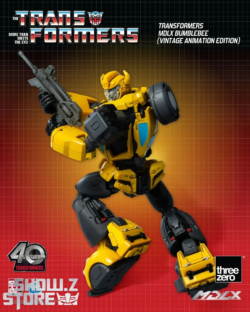 Threezero 3Z0693 MDLX Bumblebee Vintage Animation Edition 10 Threezero 3Z0693 MDLX Bumblebee Vintage Animation Edition - Image 8