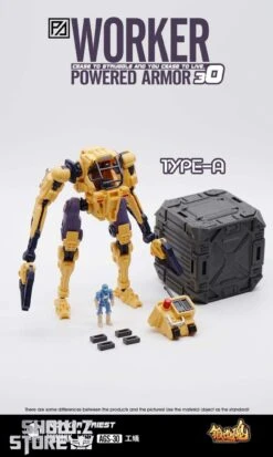 Forging Soul 1/60 AGS-30 Powered Armor Series Worker Priest Yellow Version -Prime Collectibles Store 3e16882d40 1