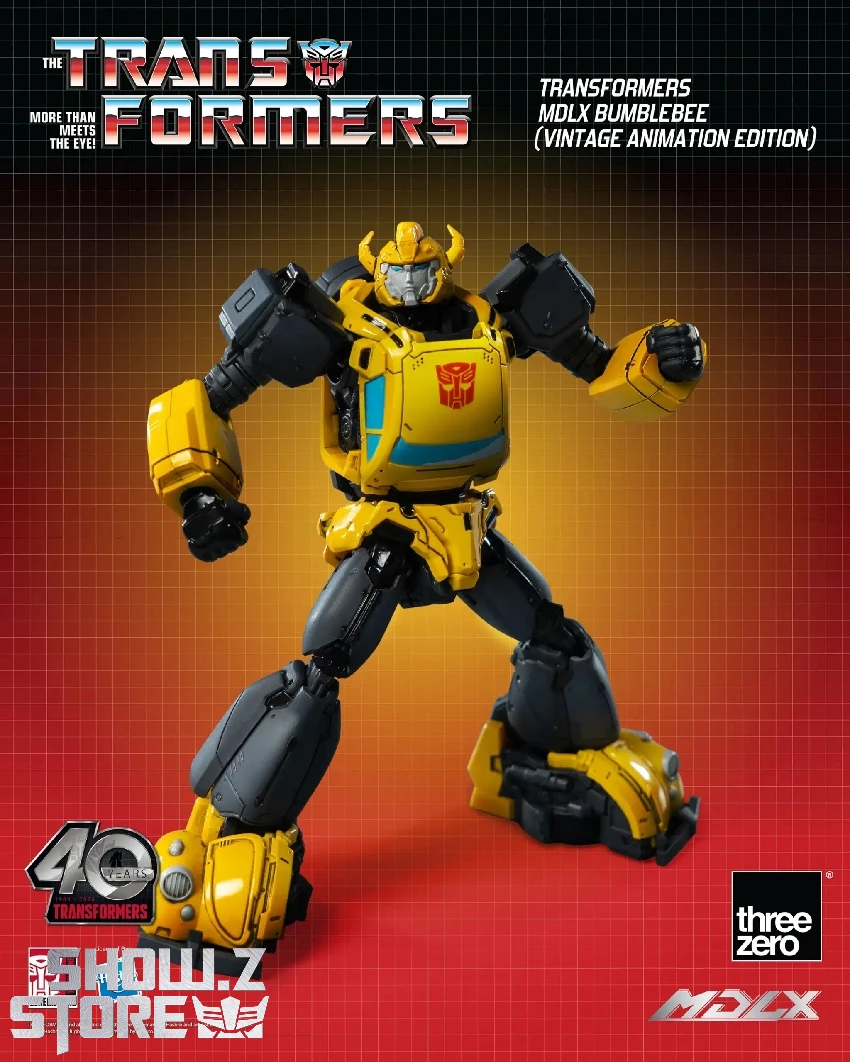 Threezero 3Z0693 MDLX Bumblebee Vintage Animation Edition 5 Threezero 3Z0693 MDLX Bumblebee Vintage Animation Edition - Image 3
