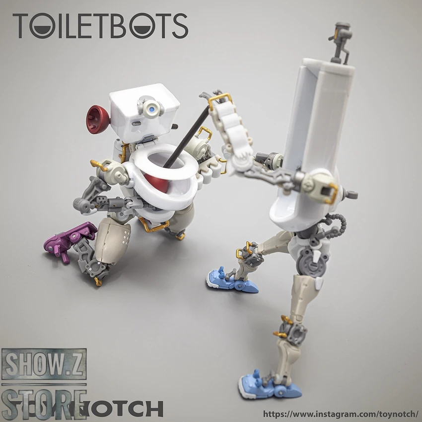 Toy Notch Fun Connection FC-01 Toiletbots Set Of 2 9 Toy Notch Fun Connection FC-01 Toiletbots Set Of 2 - Image 7