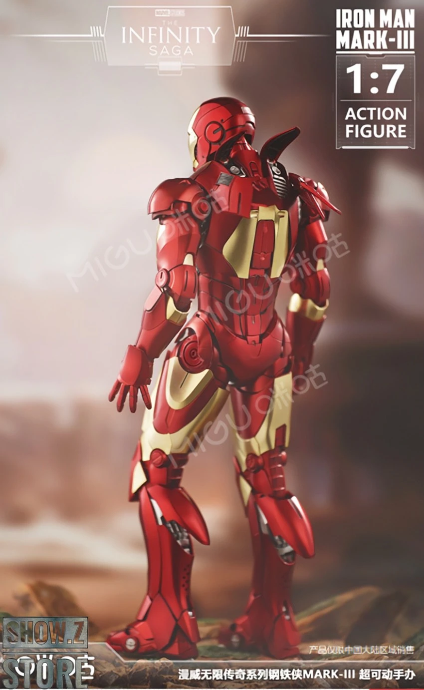 M.W Culture 1/7 Marvel Licensed Infinity Sage Iron Man MK3 5 M.W Culture 1/7 Marvel Licensed Infinity Sage Iron Man MK3 - Image 3