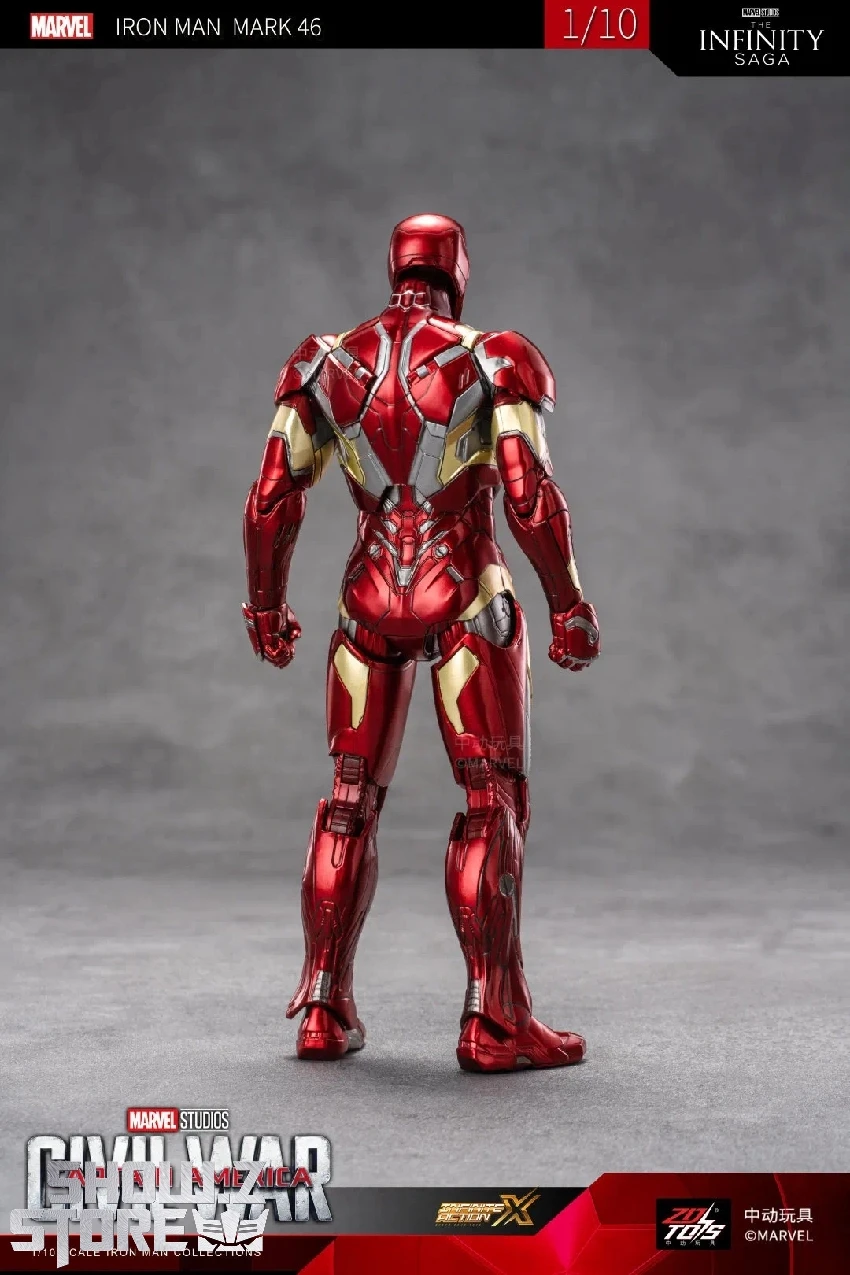 ZT Toys Marvel Licensed 1/10 Iron Man Mark 46 7 ZT Toys Marvel Licensed 1/10 Iron Man Mark 46 - Image 5