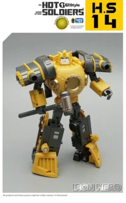 Mech Planet Hot Soldiers HS14 Iron Hero Bumblebee Hearts Of Steel 15 Mech Planet Hot Soldiers HS14 Iron Hero Bumblebee Hearts Of Steel -Prime Collectibles Store 416be53488