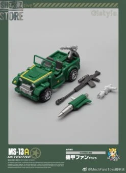 MechFansToys Mechanic Studio MS-13A Detective Hound Comic Color Version -Prime Collectibles Store 417581ab3a