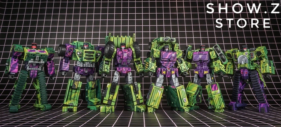 Toyworld TW TW-C07A TWC07A Constructor Devastator Cel Cell Shaded Deluxe Version Set Of 6 20 Toyworld TW TW-C07A TWC07A Constructor Devastator Cel Cell Shaded Deluxe Version Set Of 6 - Image 18