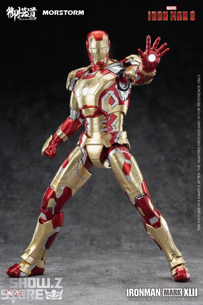 Eastern Model 1/9 Iron Man Mark 42 Pre-painted Model Kit 12 Eastern Model 1/9 Iron Man Mark 42 Pre-painted Model Kit - Image 10
