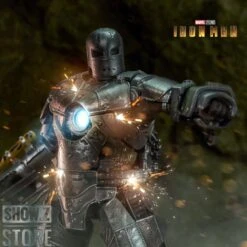 ZT Toys Marvel Licensed 1/10 Iron Man Mark 1 W/ LED 16 ZT Toys Marvel Licensed 1/10 Iron Man Mark 1 W/ LED -Prime Collectibles Store 43485a418e 1