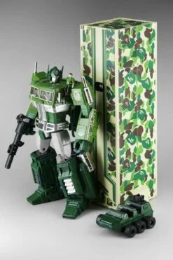 4th Party MP10A Optimus Prime Convoy Bape Green Camo Version -Prime Collectibles Store 437e661b83