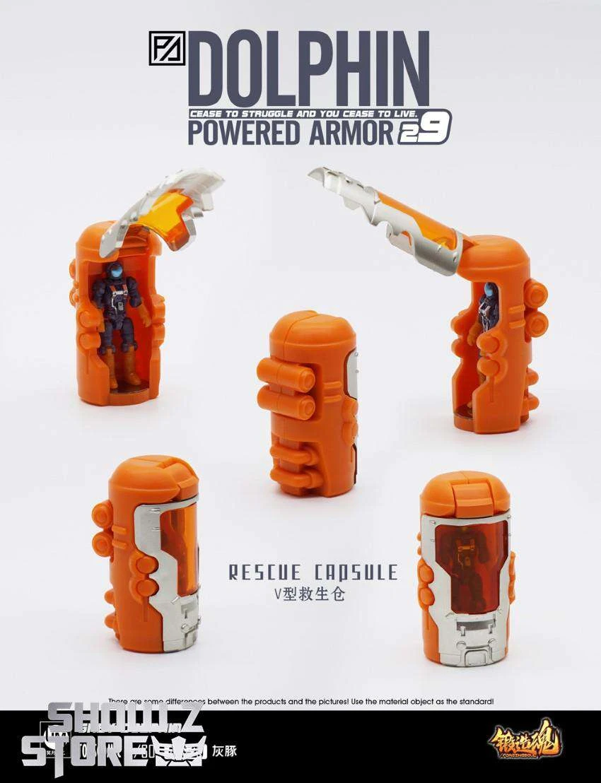 Forging Soul 1/60 AGS-29 Powered Armor Series Grey Dolphin 17 Forging Soul 1/60 AGS-29 Powered Armor Series Grey Dolphin - Image 15