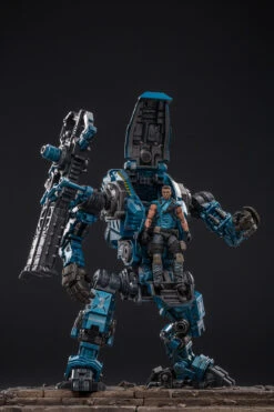 JoyToy Source Acid Rain 1/18 Freeman Machine Armor W/ Pilot Mechas & Soldiers Figure Set Navy Blue Version -Prime Collectibles Store 44b7763ee2