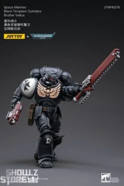 JoyToy Source 1/18 Warhammer 40K Space Marines Black Templars Outriders Brother Valtus 18 JoyToy Source 1/18 Warhammer 40K Space Marines Black Templars Outriders Brother Valtus -Prime Collectibles Store 46aa145505