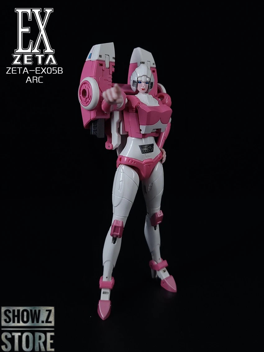 Zeta Toys EX-05B Arc Arcee Cartoon Color Version 10 Zeta Toys EX-05B Arc Arcee Cartoon Color Version - Image 8
