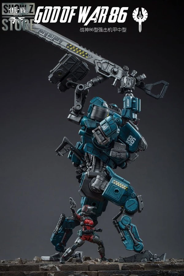 JoyToy Source Acid Rain 1/25 God Of War 86 Medium-Sized Mecha Figure Set Blue Version 12 JoyToy Source Acid Rain 1/25 God Of War 86 Medium-Sized Mecha Figure Set Blue Version - Image 10