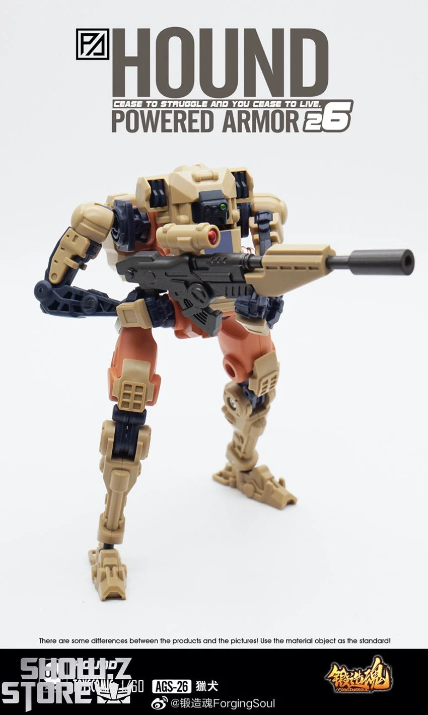 Forging Soul 1/60 AGS-26 Powered Armor Series Hound 16 Forging Soul 1/60 AGS-26 Powered Armor Series Hound - Image 14