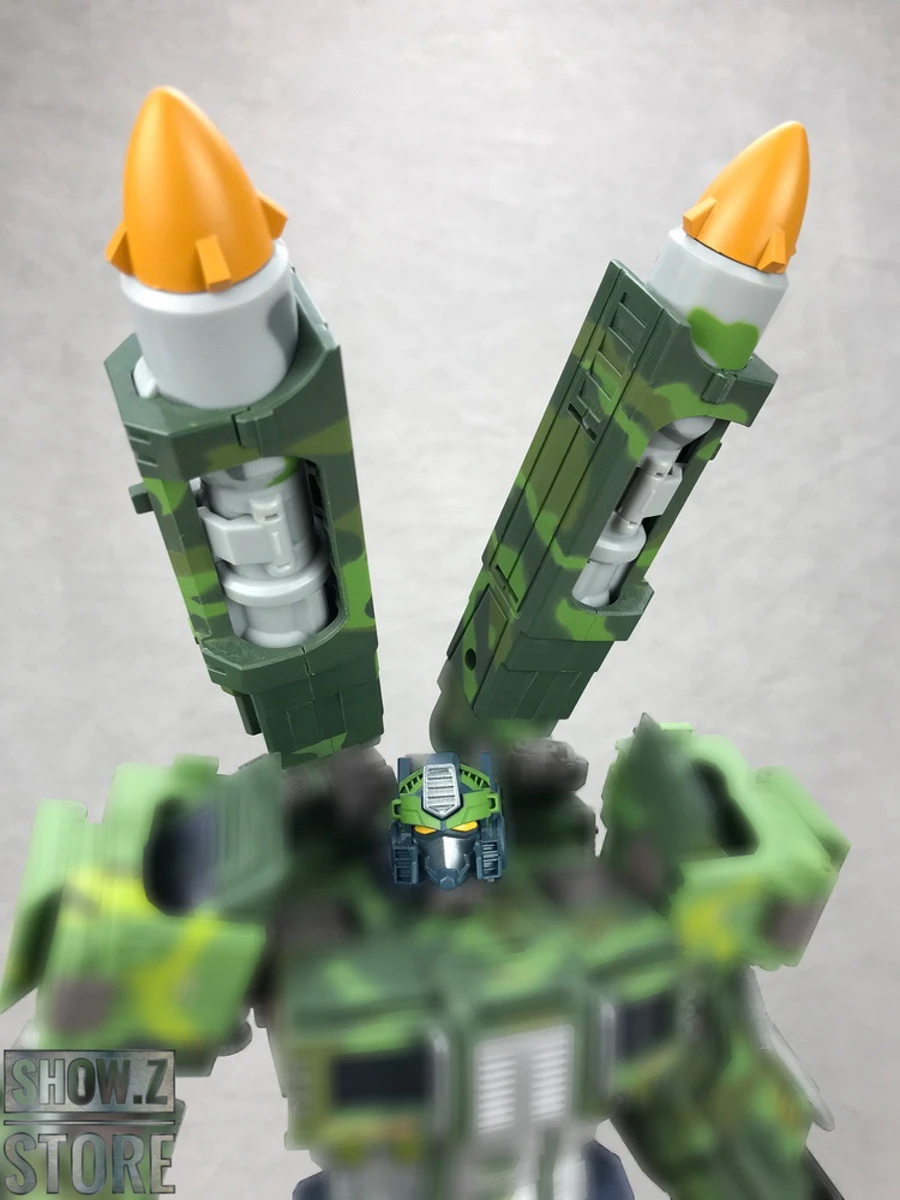 VISUAL Head Sculpt & Missiles Upgrade Kit For TFC STC-01B Supreme Tactical Commander Jungle Version 9 VISUAL Head Sculpt & Missiles Upgrade Kit For TFC STC-01B Supreme Tactical Commander Jungle Version - Image 7