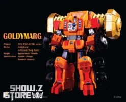 [Coming Soon] Pose Toy Pose+ Metal Series The King Of Braves GaoGaiGar GoldyMarg & Star GaoGaiGar Option Set -Prime Collectibles Store 48b7662a70
