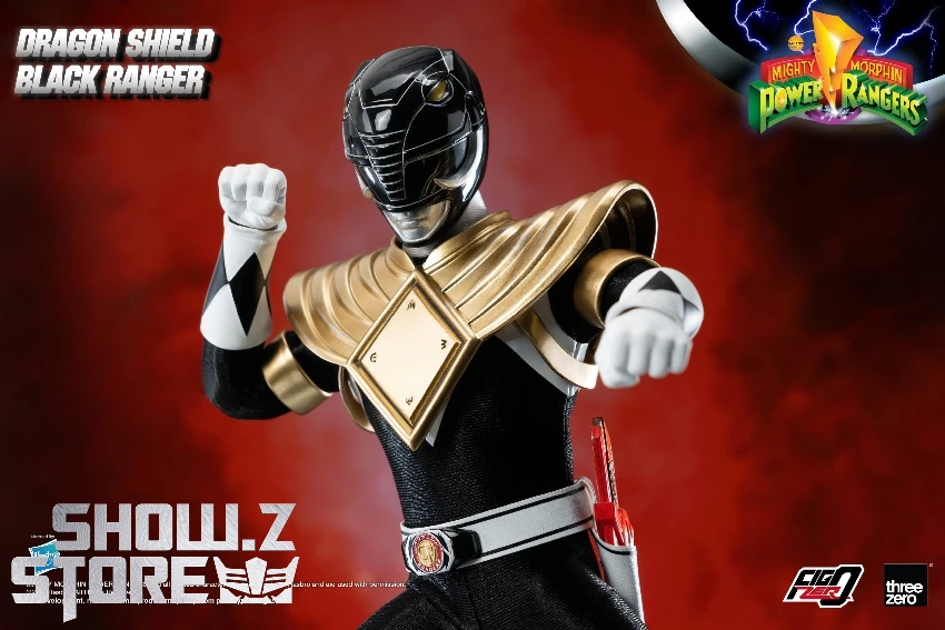 Threezero & Hasbro FigZero 1/6 3Z05910W0 Dragon Shield Black Ranger 5 Threezero & Hasbro FigZero 1/6 3Z05910W0 Dragon Shield Black Ranger - Image 3