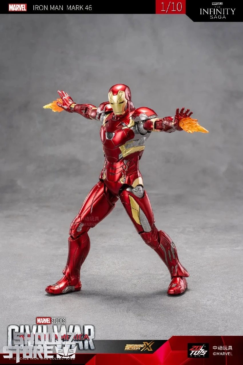 ZT Toys Marvel Licensed 1/10 Iron Man Mark 46 9 ZT Toys Marvel Licensed 1/10 Iron Man Mark 46 - Image 7