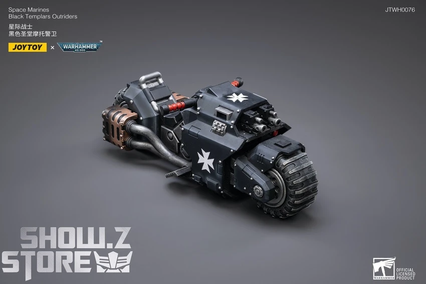 JoyToy Source 1/18 Warhammer 40K Space Marines Black Templars Outriders 15 JoyToy Source 1/18 Warhammer 40K Space Marines Black Templars Outriders - Image 13