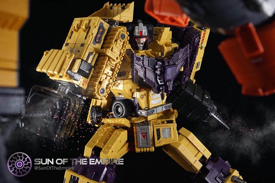 Toyworld TW-C07B Constructor Devastator Yellow Set Of 6 5 Toyworld TW-C07B Constructor Devastator Yellow Set Of 6 - Image 3