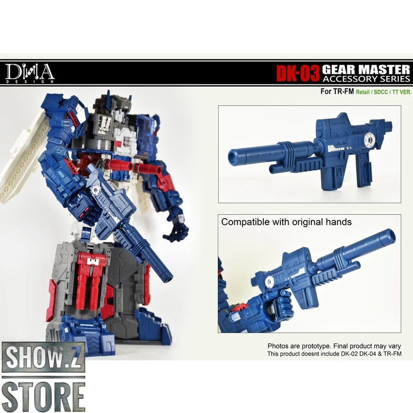DNA Design DK-03 Rifle For Titans Return Fortress Maximus 3 DNA Design DK-03 Rifle For Titans Return Fortress Maximus - Image 2
