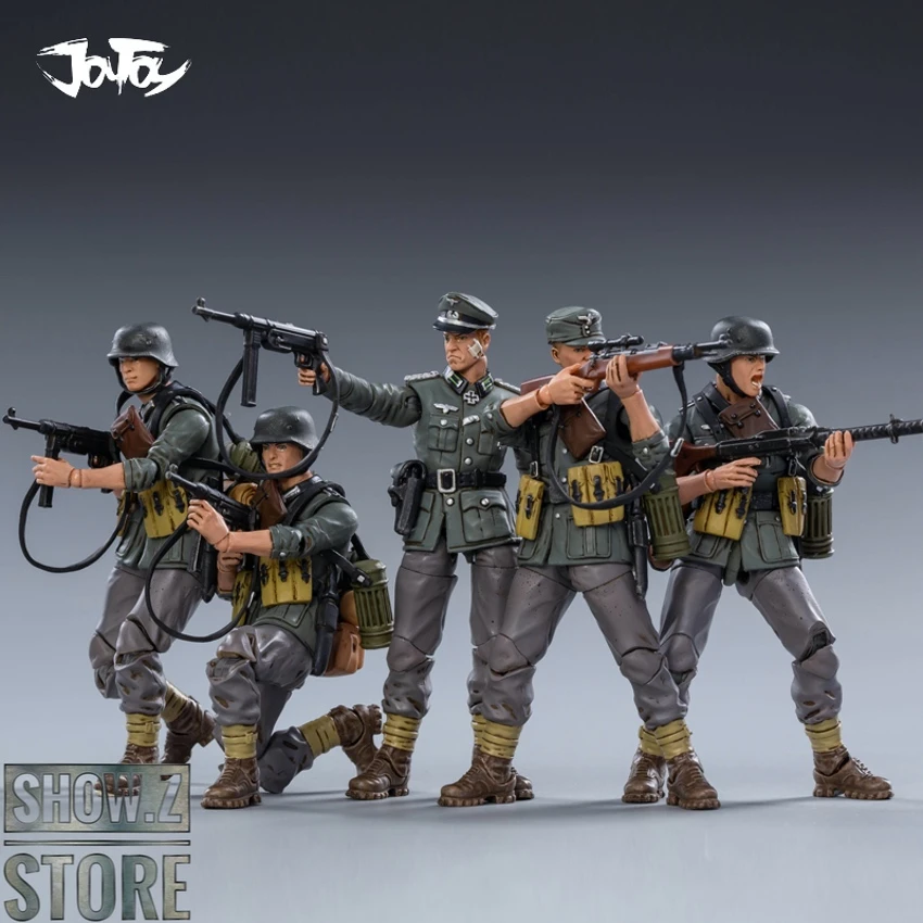 JoyToy Source 1/18 WWII German Wehrmacht Mountain Division Unit Set Of 5 4 JoyToy Source 1/18 WWII German Wehrmacht Mountain Division Unit Set Of 5 - Image 2