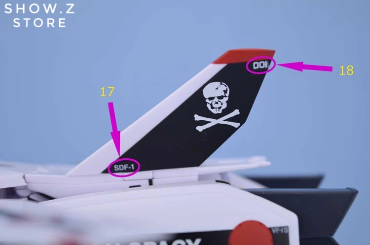 Valkyrie Factory VF 1/60 VF-1S VF1S Strike Valkyrie Macross Hikaru Ichijo Style W/ Super Space Part Upgrade Kit 11 Valkyrie Factory VF 1/60 VF-1S VF1S Strike Valkyrie Macross Hikaru Ichijo Style W/ Super Space Part Upgrade Kit - Image 9