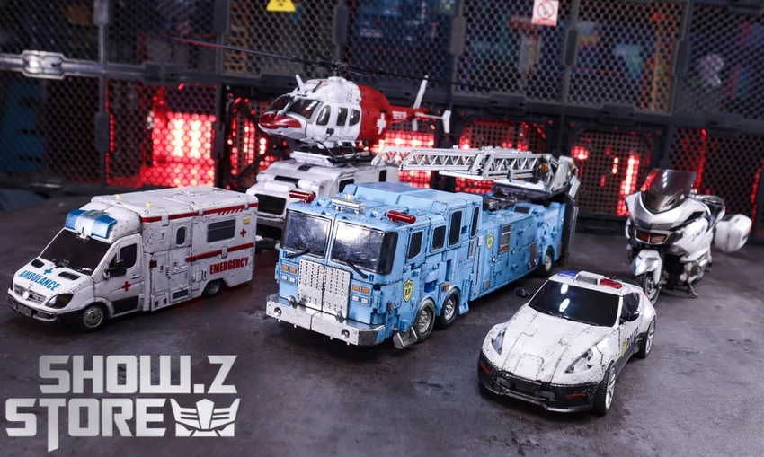 Generation Toy Guardian Defensor Set Of 5 Battle Damaged Version 9 Generation Toy Guardian Defensor Set Of 5 Battle Damaged Version - Image 7