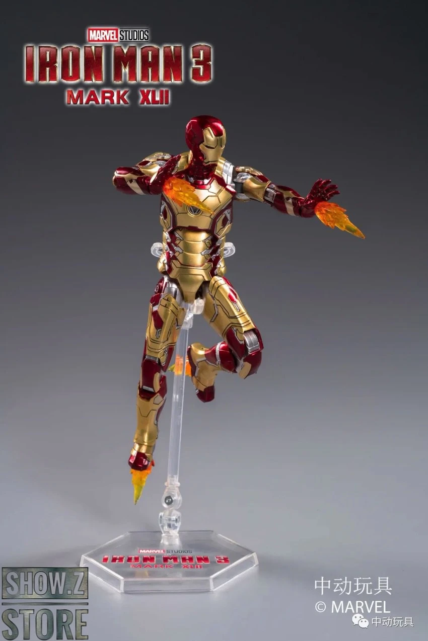 ZT Toys Marvel Licensed 1/10 Iron Man Mark 42 5 ZT Toys Marvel Licensed 1/10 Iron Man Mark 42 - Image 3