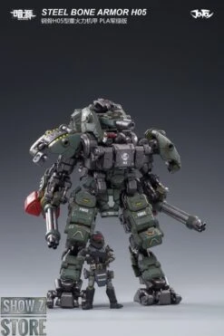 JoyToy Source 1/25 H05 Steel Bone Attack Mecha Military Green Color W/ Pilot -Prime Collectibles Store 4ce7a59021