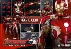 Hot Toys HT 1/6 Iron Man Mark XLIII MK43 MMS278D09 Avengers: Age Of Ultron Collectible Figure -Prime Collectibles Store 4d3134c8a1