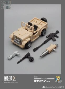 MechFansToys Mech Fans Toys MFT Mechanic Studio MS-13D MS13D Detective Hound Desert Version 22 MechFansToys Mech Fans Toys MFT Mechanic Studio MS-13D MS13D Detective Hound Desert Version -Prime Collectibles Store 4dbf5c15ff
