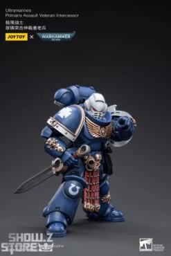JoyToy Source 1/18 Warhammer 40K Ultramarines Primaris Assault Veteran Intercessor -Prime Collectibles Store 4f068fa1cf