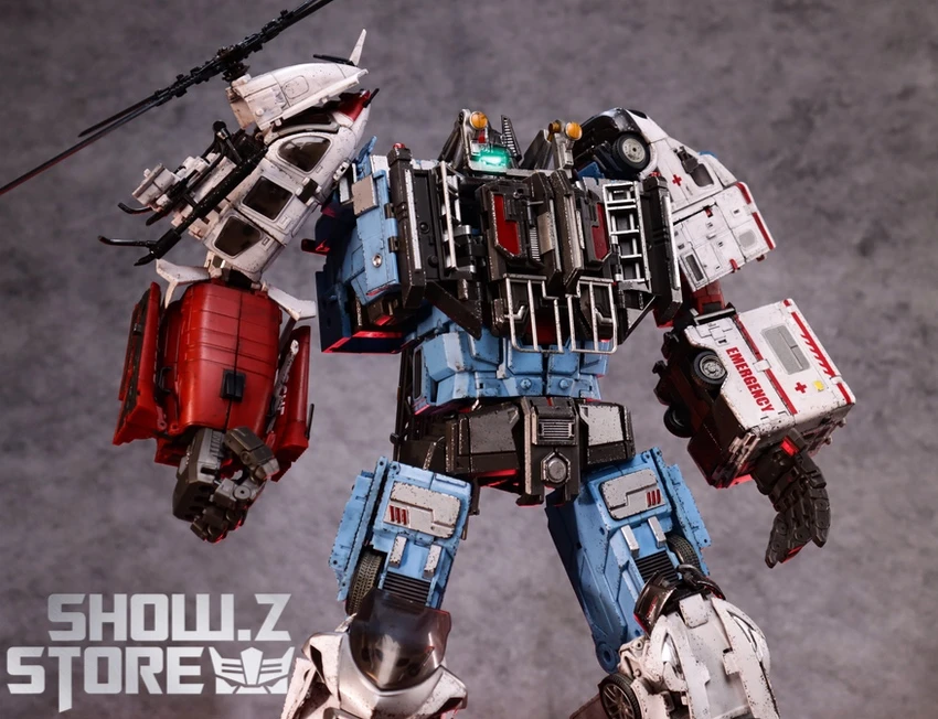 Generation Toy Guardian Defensor Set Of 5 Battle Damaged Version 7 Generation Toy Guardian Defensor Set Of 5 Battle Damaged Version - Image 5