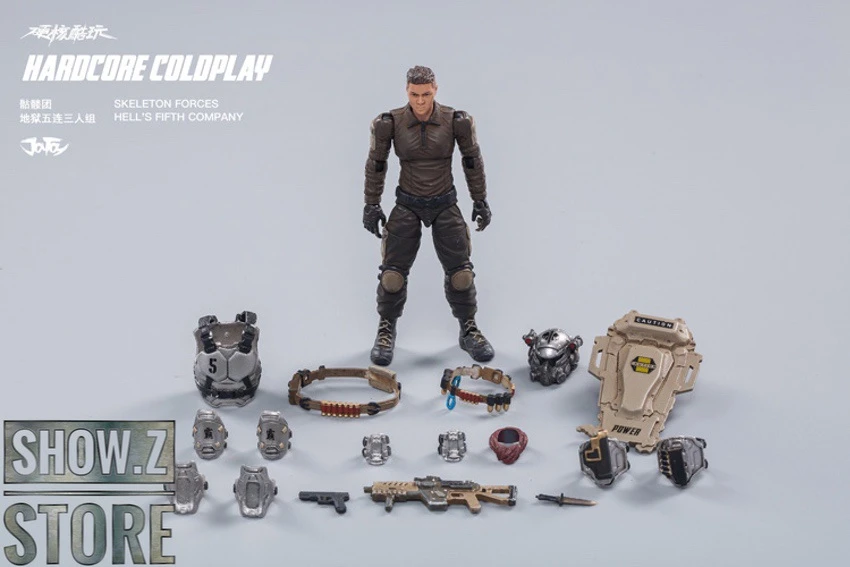 JoyToy Source 1/18 Hardcore Coldplay Skeleton Forces Hell’s Fifth Company 5 JoyToy Source 1/18 Hardcore Coldplay Skeleton Forces Hell’s Fifth Company - Image 3