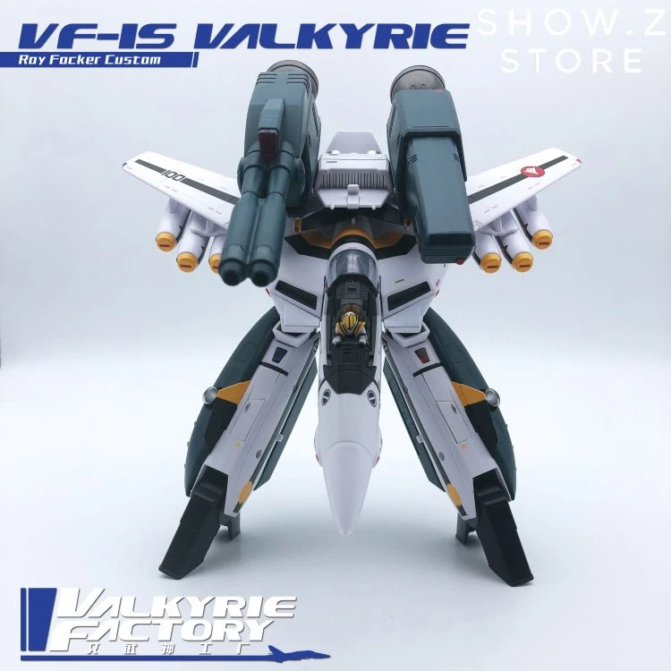Valkyrie Factory VF 1/60 VF-1S VF1S Macross Roy Fokker Focker Special Version Full Painted 7 Valkyrie Factory VF 1/60 VF-1S VF1S Macross Roy Fokker Focker Special Version Full Painted - Image 5
