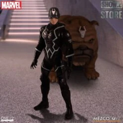 MEZCO Toyz One:12 Black Bolt & Lockjaw Two-Pack -Prime Collectibles Store 502f0804ba 1
