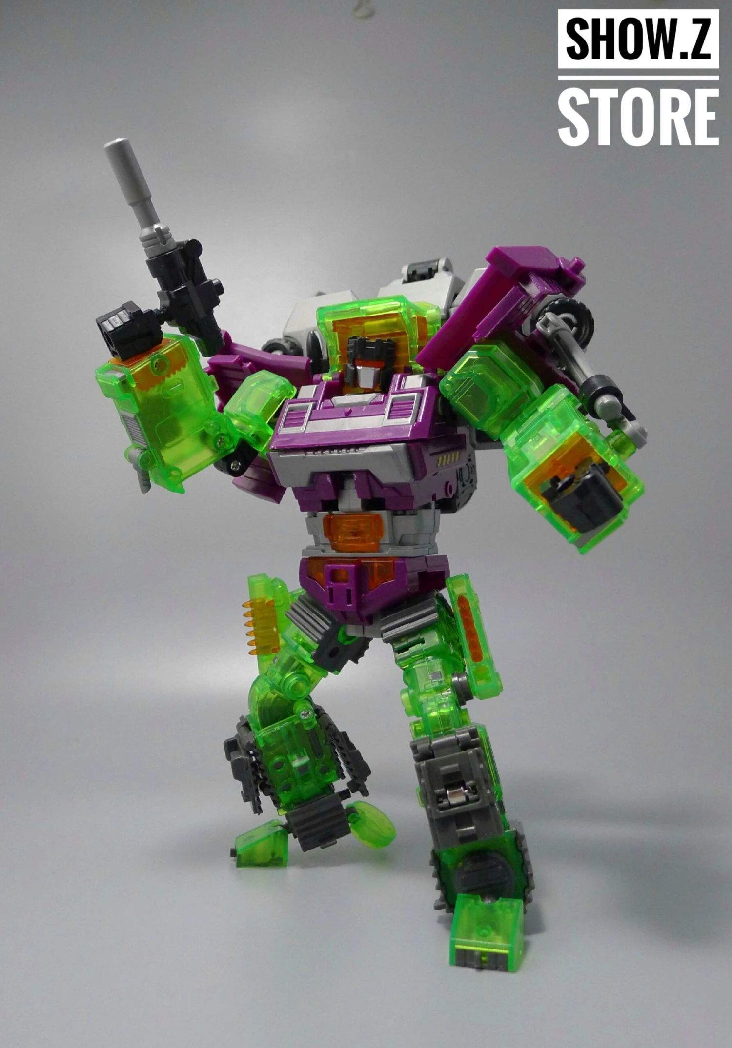 NBK NBK-03C Bulldozer Bonecrusher Clear Version 6 NBK NBK-03C Bulldozer Bonecrusher Clear Version - Image 4