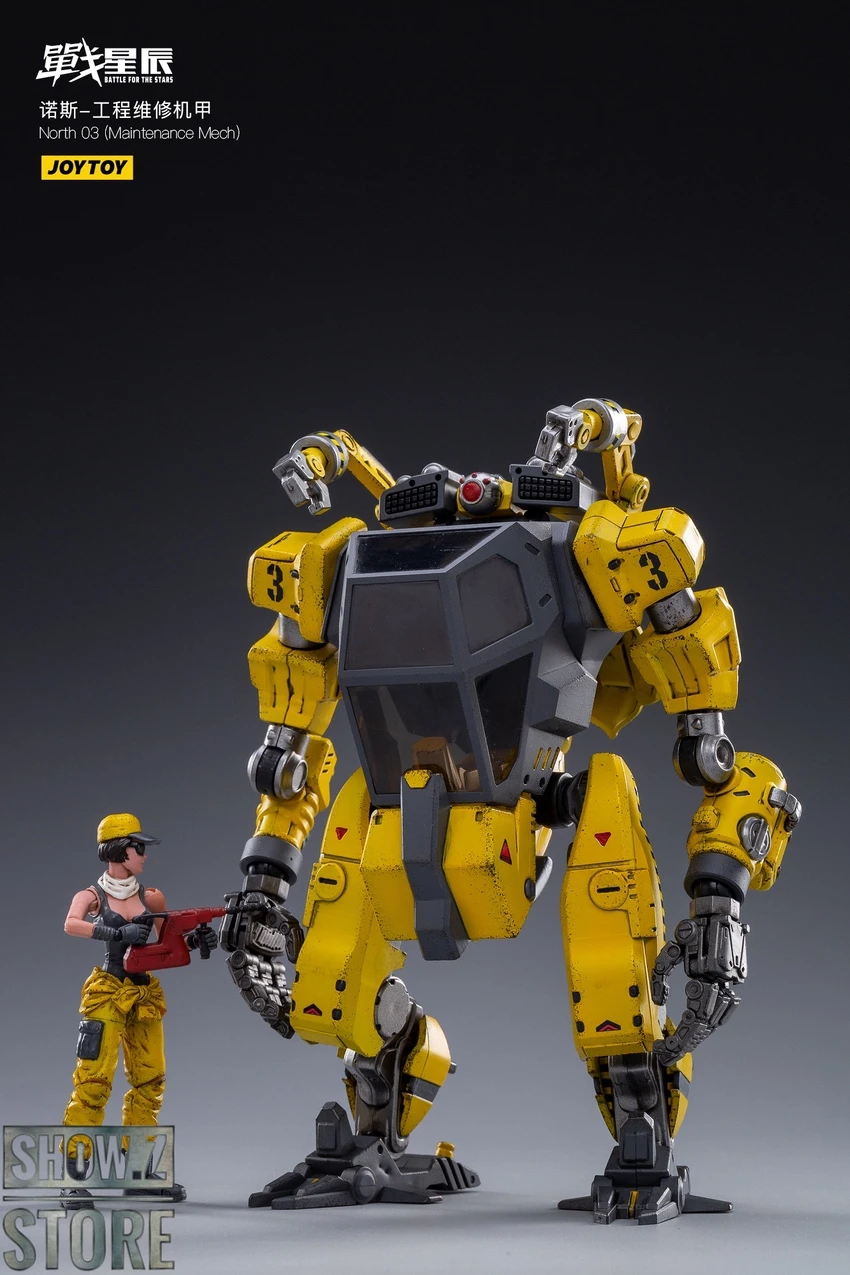 JoyToy Source 1/18 NORTH 03 Maintenance Mecha W/ Pilot 10 JoyToy Source 1/18 NORTH 03 Maintenance Mecha W/ Pilot - Image 8
