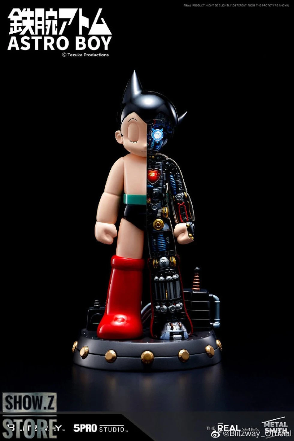 Blitzway BW-NS 50102 Astro Boy Anime Statue Normal Version 10 Blitzway BW-NS 50102 Astro Boy Anime Statue Normal Version - Image 8