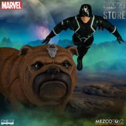 MEZCO Toyz One:12 Black Bolt & Lockjaw Two-Pack 15 MEZCO Toyz One:12 Black Bolt & Lockjaw Two-Pack -Prime Collectibles Store 51543ece2f