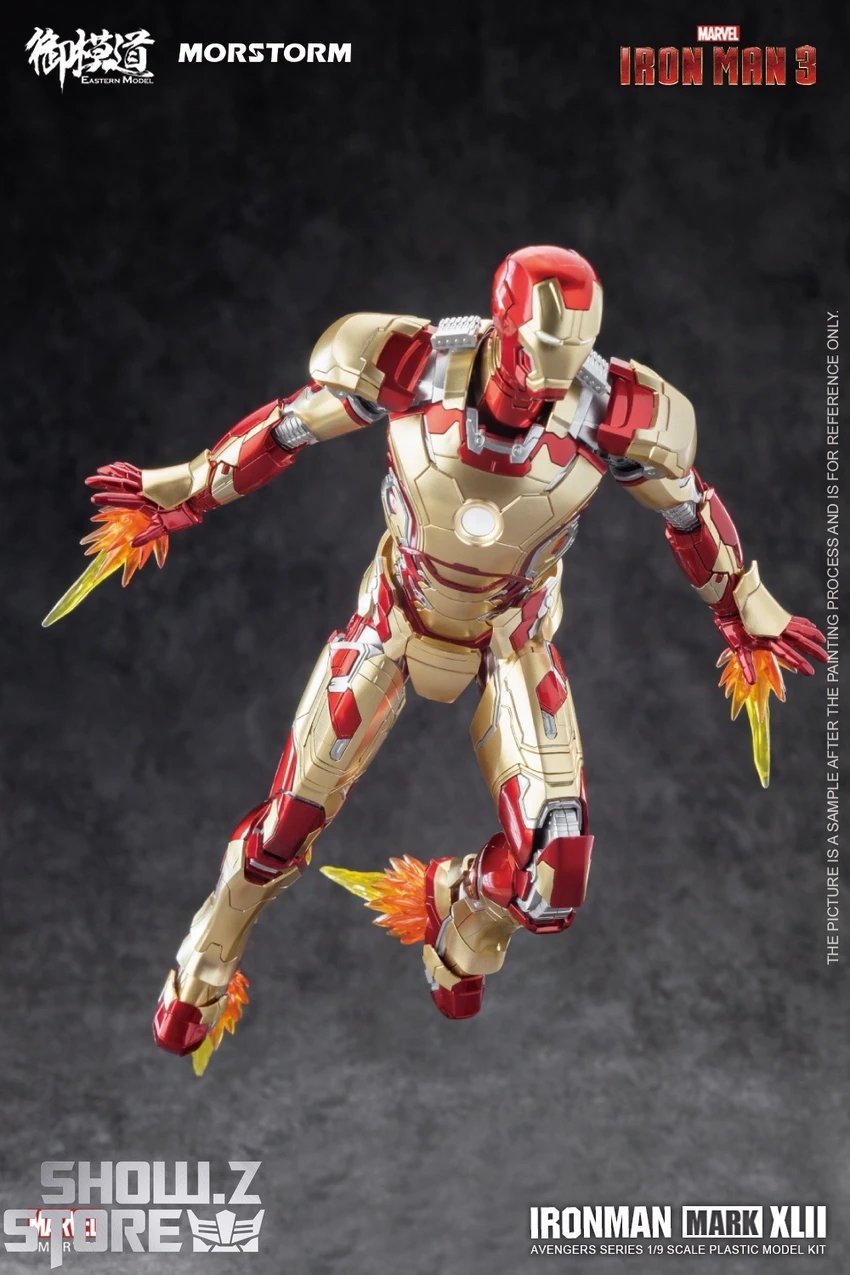 Eastern Model 1/9 Iron Man Mark 42 Pre-painted Model Kit 4 Eastern Model 1/9 Iron Man Mark 42 Pre-painted Model Kit - Image 2