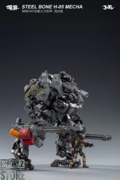 JoyToy Source 1/25 H05 Steel Bone Heavy Firepower Mecha W/ Pilot Gray Version -Prime Collectibles Store 5243359a2f