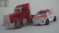 APC Toys APC-001 Attack Prime TFP Optimus Prime Clear Version W/ Black Wheels -Prime Collectibles Store 52900190d4