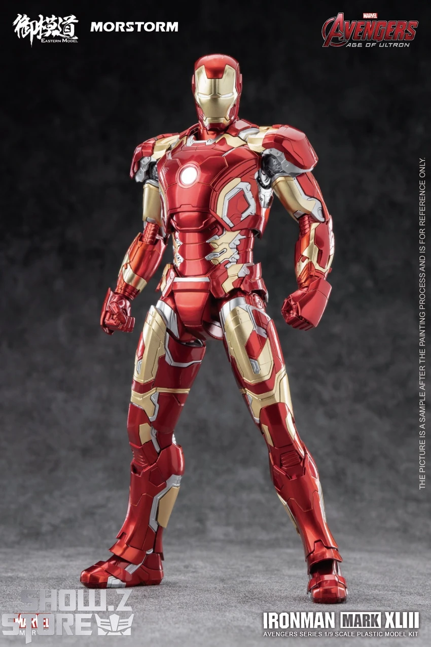 Eastern Model 1/9 Iron Man Mark 43 Pre-painted Model Kit 6 Eastern Model 1/9 Iron Man Mark 43 Pre-painted Model Kit - Image 4