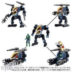Takara Tomy Diaclone DA-101 Robot Base Powered Suit Set