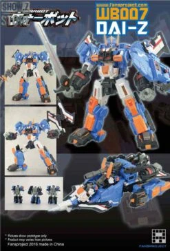 Fansproject Warbot WB-007 Dai-Z Dai Atlas -Prime Collectibles Store 52c4c3d2a2